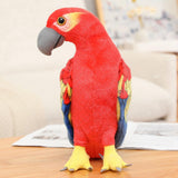 Maxbell Plush Bird Stuffed Toy Stuffed Animal Toy Small Bird for 19.69inchx10.24inch Red Blue Yellow