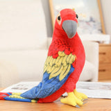 Maxbell Plush Bird Stuffed Toy Stuffed Animal Toy Small Bird for 19.69inchx10.24inch Red Blue Yellow