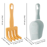 Maxbell Kids Gardening Tools Sturdy Trowel and Rake for Garden Loosening Soil Summer