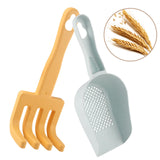 Maxbell Kids Gardening Tools Sturdy Trowel and Rake for Garden Loosening Soil Summer