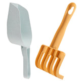 Maxbell Kids Gardening Tools Sturdy Trowel and Rake for Garden Loosening Soil Summer
