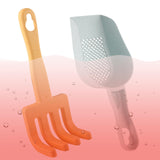 Maxbell Kids Gardening Tools Sturdy Trowel and Rake for Garden Loosening Soil Summer