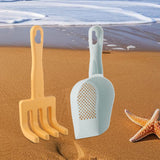 Maxbell Kids Gardening Tools Sturdy Trowel and Rake for Garden Loosening Soil Summer