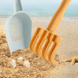 Maxbell Kids Gardening Tools Sturdy Trowel and Rake for Garden Loosening Soil Summer