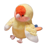 Maxbell Parrot Hand Puppet 20cm Stuffed Animal for Telling Story Preschool Role Play Yellow