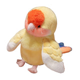 Maxbell Parrot Hand Puppet 20cm Stuffed Animal for Telling Story Preschool Role Play Yellow