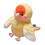 Maxbell Parrot Hand Puppet 20cm Stuffed Animal for Telling Story Preschool Role Play Yellow