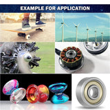 Maxbell 683zz Ball Bearing Carbon Steel Bearings for Scooters Longboards Skateboards 20pcs