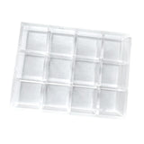 Maxbell Miniature Clear Acrylic Display Case Container Tabletop Portable Storage Box