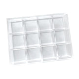 Maxbell Miniature Clear Acrylic Display Case Container Tabletop Portable Storage Box