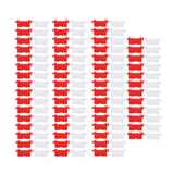 Maxbell 120Pcs RC Car Race Track Barrier Miniature for Hobby Cars Crawler Model Cars