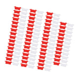 Maxbell 120Pcs RC Car Race Track Barrier Miniature for Hobby Cars Crawler Model Cars