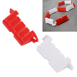 Maxbell 120Pcs RC Car Race Track Barrier Miniature for Hobby Cars Crawler Model Cars