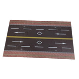 Maxbell 1/64 Highway Scene Model Car Scene Mat Background Nonslip Layout Parking Lot Style A