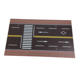 Maxbell 1/64 Highway Scene Model Car Scene Mat Background Nonslip Layout Parking Lot Style B
