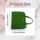 Maxbell Felt Busy Board Preschool Learning Activity Toy for Boys Girls Baby Children Green