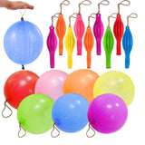 Maxbell 50 Pieces Punch Balloons Bouncy Balls for Children Birthday Party Goodie Bag