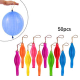 Maxbell 50 Pieces Punch Balloons Bouncy Balls for Children Birthday Party Goodie Bag