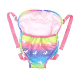 Maxbell 18 Inches Dolls Out Going Backpack Multifunctional Adjustable Shoulder Strap