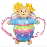 Maxbell 18 Inches Dolls Out Going Backpack Multifunctional Adjustable Shoulder Strap