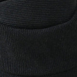 Maxbell Plush Doll Hat for 17cm Doll Headgear Plush Figure Hat Plush Doll Bucket Hat Black