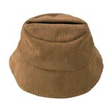 Maxbell Plush Doll Hat for 17cm Doll Headgear Plush Figure Hat Plush Doll Bucket Hat Brown
