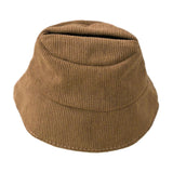 Maxbell Plush Doll Hat for 17cm Doll Headgear Plush Figure Hat Plush Doll Bucket Hat Brown