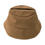 Maxbell Plush Doll Hat for 17cm Doll Headgear Plush Figure Hat Plush Doll Bucket Hat Brown
