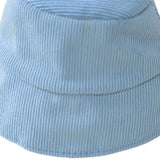 Maxbell Plush Doll Hat for 17cm Doll Headgear Plush Figure Hat Plush Doll Bucket Hat Blue