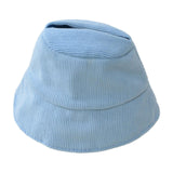 Maxbell Plush Doll Hat for 17cm Doll Headgear Plush Figure Hat Plush Doll Bucket Hat Blue