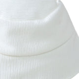 Maxbell Plush Doll Hat for 17cm Doll Headgear Plush Figure Hat Plush Doll Bucket Hat White