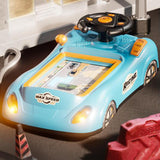 Maxbell Steering Wheel Toy Learning Simulation Interactive for Kids Ages 3 Years Old