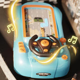 Maxbell Steering Wheel Toy Learning Simulation Interactive for Kids Ages 3 Years Old