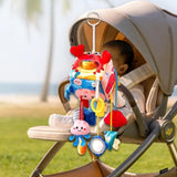 Maxbell Bed Rattle Mobile Toy Hanging Wind Chimes for Ages 0+ Months Birthday Gifts