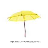Maxbell Dollhouse Miniature Umbrella Decor Hanging Decorative Prop for Dolls
