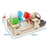 Maxbell Wind to Electricity Conversion Kit Professional Desk Decor Easy Use Ornament