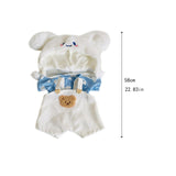 Maxbell Plush Doll Clothes Suit Handmade Decor Costumes for 22.83inch Dolls Birthday