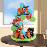 Maxbell Wooden Bird Balance Game Build A Balance Tree Toy for Travel Toys Boys Girls