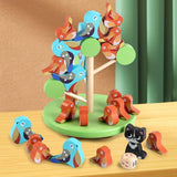 Maxbell Wooden Bird Balance Game Build A Balance Tree Toy for Travel Toys Boys Girls