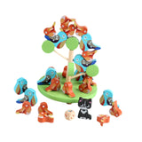 Maxbell Wooden Bird Balance Game Build A Balance Tree Toy for Travel Toys Boys Girls