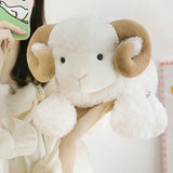 Maxbell Sheep Plush Toy Home Decor Comfortable Cute Lamb Doll for Children Kids Gift