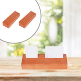 Maxbell Playing Card Holders Sturdy for Organizing Cards Organizer Wood Holder Racks 2 pieces