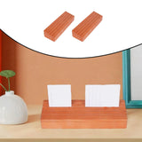 Maxbell Playing Card Holders Sturdy for Organizing Cards Organizer Wood Holder Racks 2 pieces