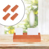 Maxbell Playing Card Holders Sturdy for Organizing Cards Organizer Wood Holder Racks 4 pieces