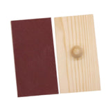 Maxbell 2 Pieces Wood Castanet Percussion Instrument for Classroom Holiday Household