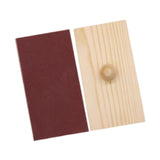 Maxbell 2 Pieces Wood Castanet Percussion Instrument for Classroom Holiday Household
