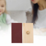 Maxbell 2 Pieces Wood Castanet Percussion Instrument for Classroom Holiday Household