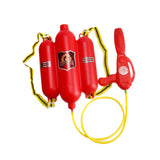 Maxbell Firefighter Water Spray Toy Set Firefighter Water Sprayer for Backyard Party