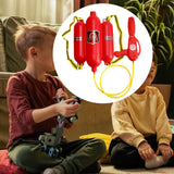 Maxbell Firefighter Water Spray Toy Set Firefighter Water Sprayer for Backyard Party