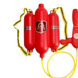 Maxbell Firefighter Water Spray Toy Set Firefighter Water Sprayer for Backyard Party